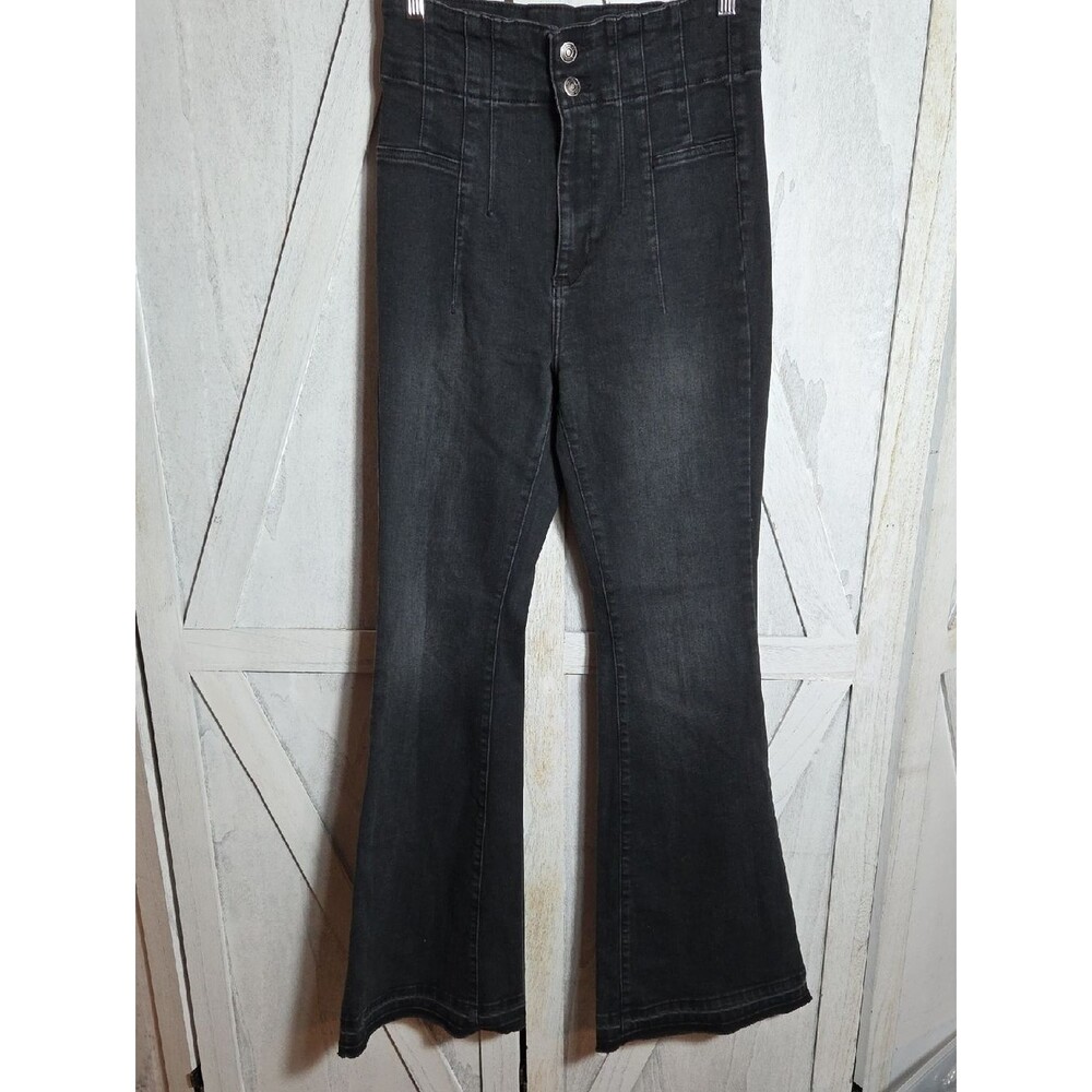 We The Free Black Flares Jeans Size 30
